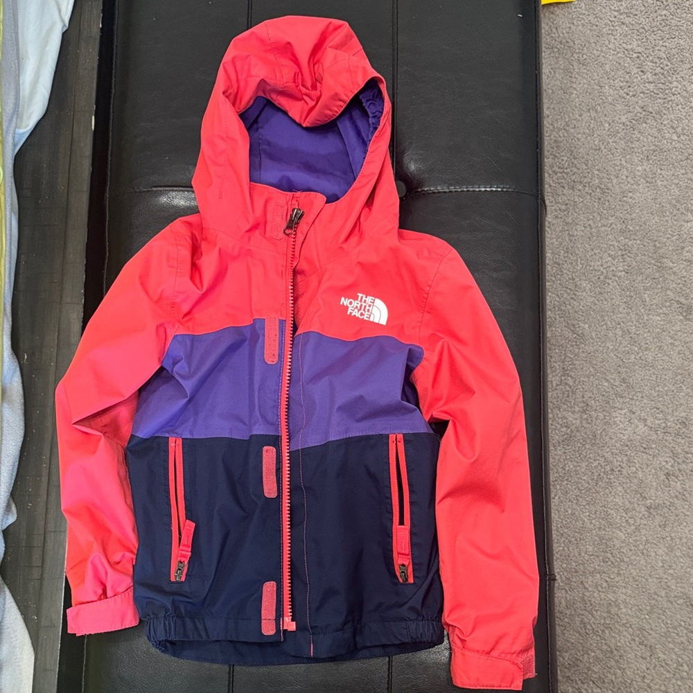 The North Face Youth Red and Purple Jacket
